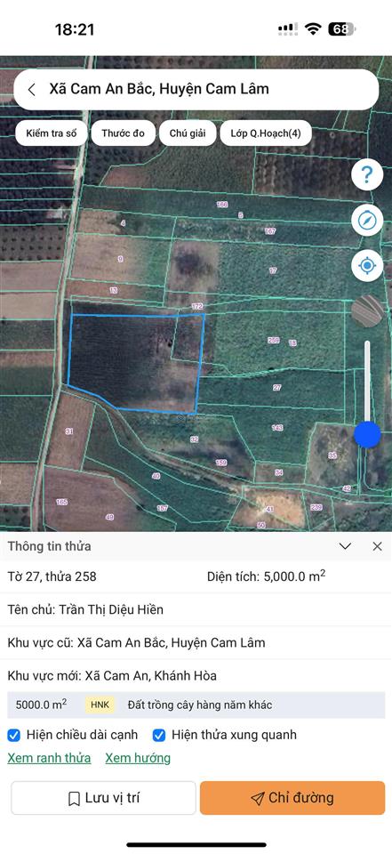 Hiền lương  cam an 5000 m2  46 x 40  qui hoạch đất ở  giá chỉ 850 triệu.sào