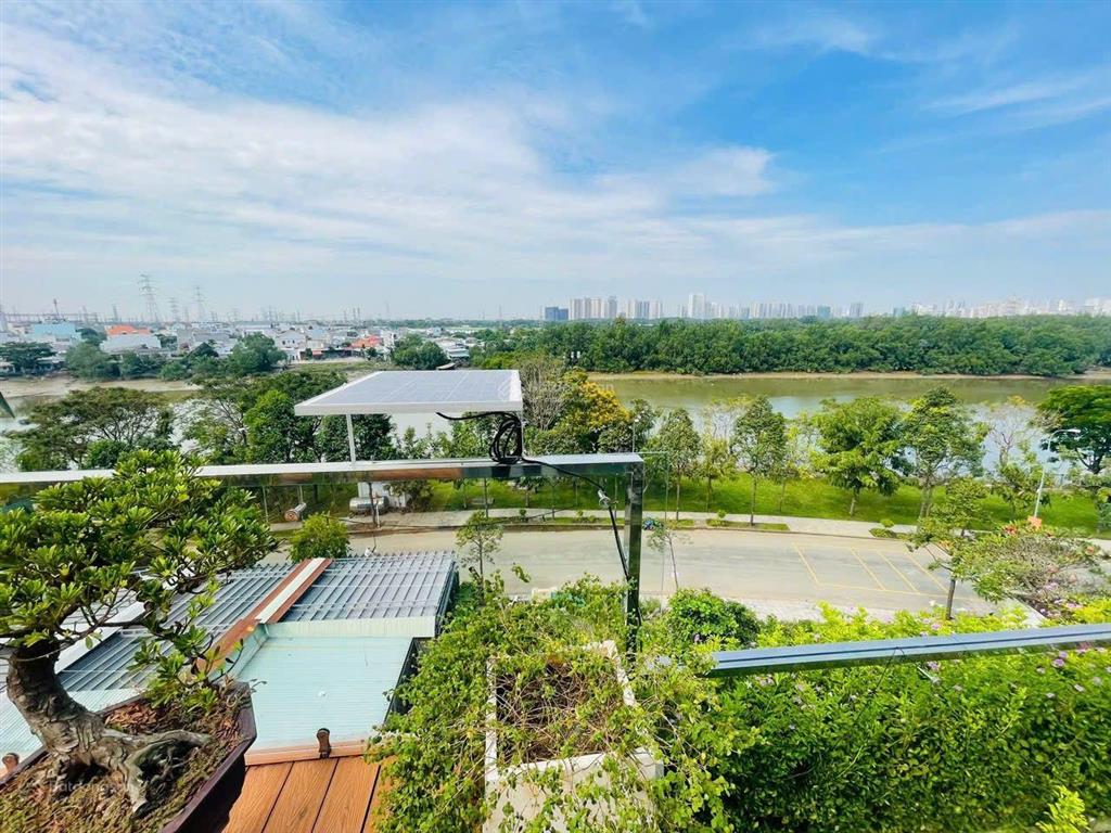 Bán biệt thự view sông kdc phú mỹ q7 12x21m hầm 4 tầng giá 45tỷ tl