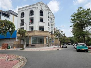 Bán nhà góc 2 mt kdc kim sơn q7 12x20m hầm 5 tầng giá 85 tỷ tl