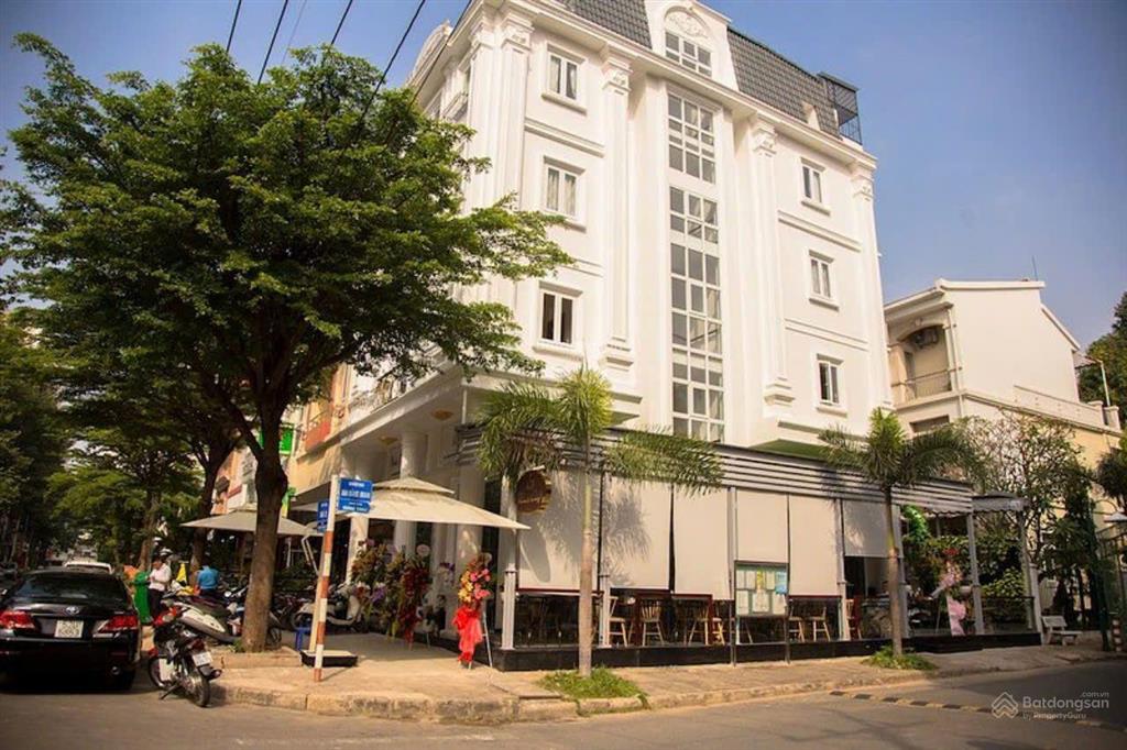 Bán tòa nhà góc 2 mt bùi bằng đoàn, p. tân hưng, q7, 11x19m, 5 tầng, giá 95 tỷ tl