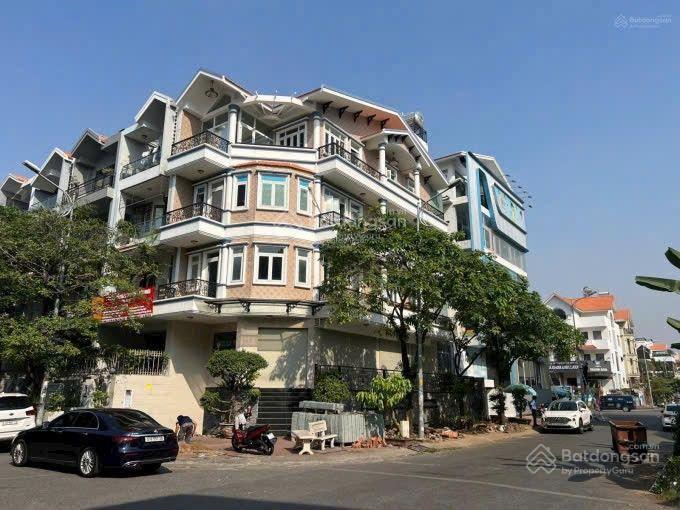 Bán căn góc 2mt kdc him lam, p tân hưng, q7, 6,8x20m hầm 3l, giá 53 tỷ tl