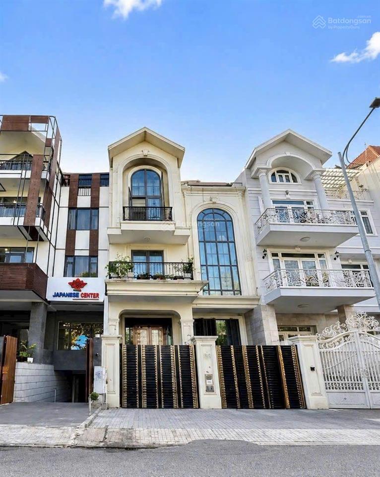Bán nhà mt đường số 5 kdc him lam q7 7,5x20m hầm trệt 3l thang máy giá 47 tỷ tl