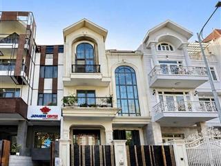Bán nhà mt đường số 5 kdc him lam q7 7,5x20m hầm trệt 3l thang máy giá 47ty tl