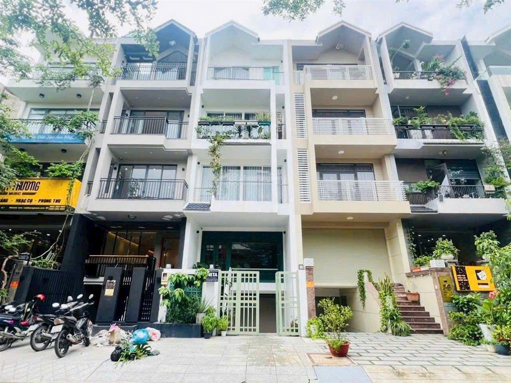 Bán nhà mt kdc him lam q7 5x20m hầm 4l giá 27,9 tỷ tl