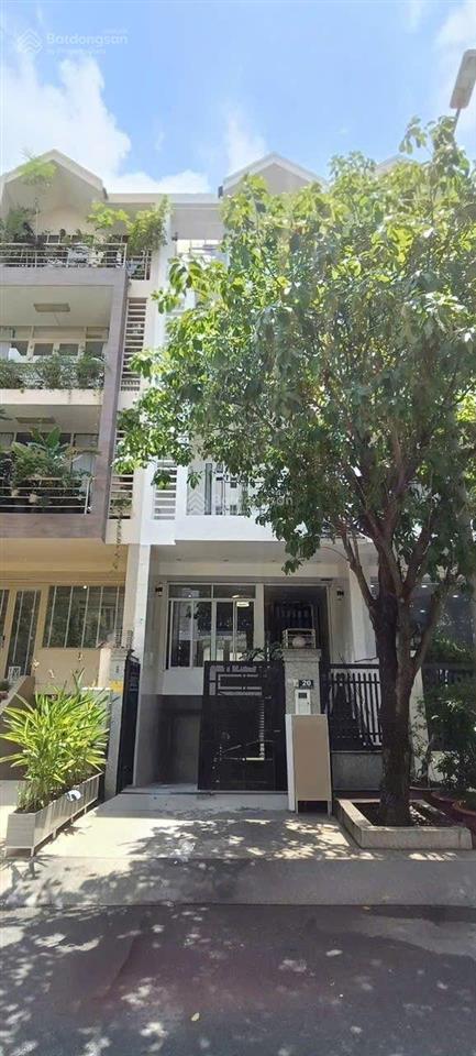 Bán nhà mt kdc him lam q7 5x20m hầm 4l giá 27,9 tỷ tl
