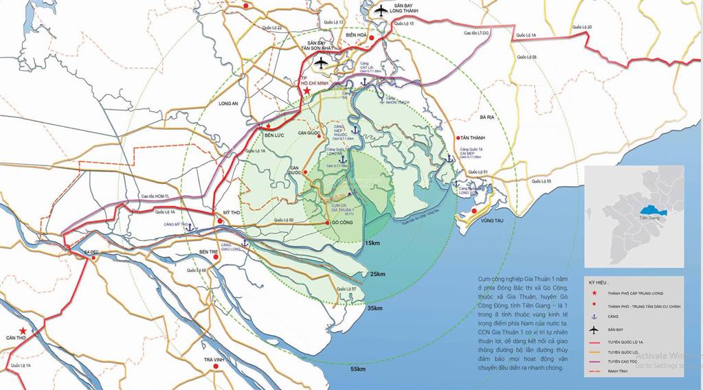Cho thuê đất 30.000m2 tại kcn tiền giang giáp tp hcm  ưu đãi thuế cao, hỗ trợ pháp lý trọn gói.