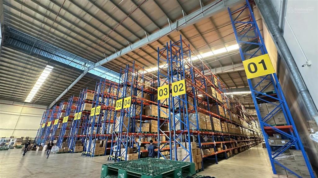 Cho thuê kho logistics 5000m2 tiêu chuẩn quốc tế