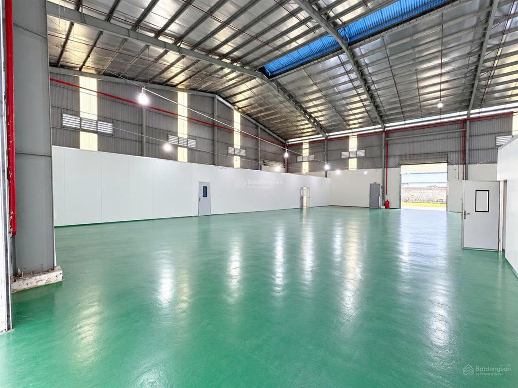 Cho thuê kho xưởng kết hợp văn phòng 744m kcn tân đức, đức hòa, long an