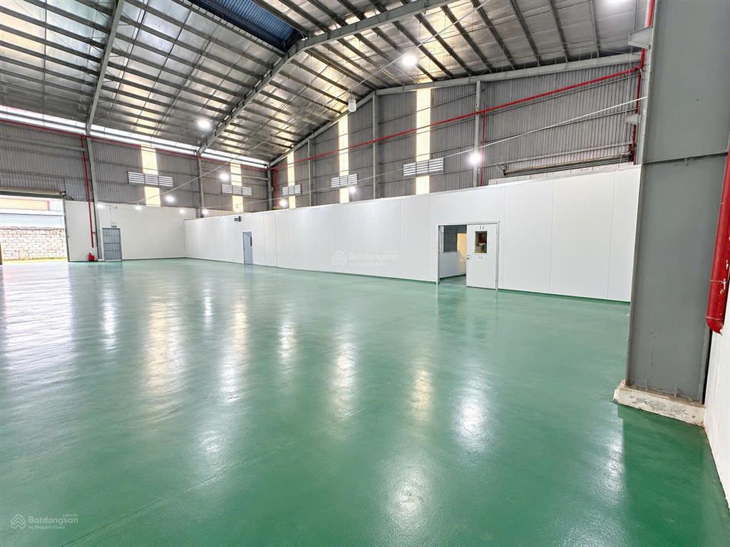 Cho thuê kho xưởng kết hợp văn phòng 744m kcn tân đức, đức hòa, long an