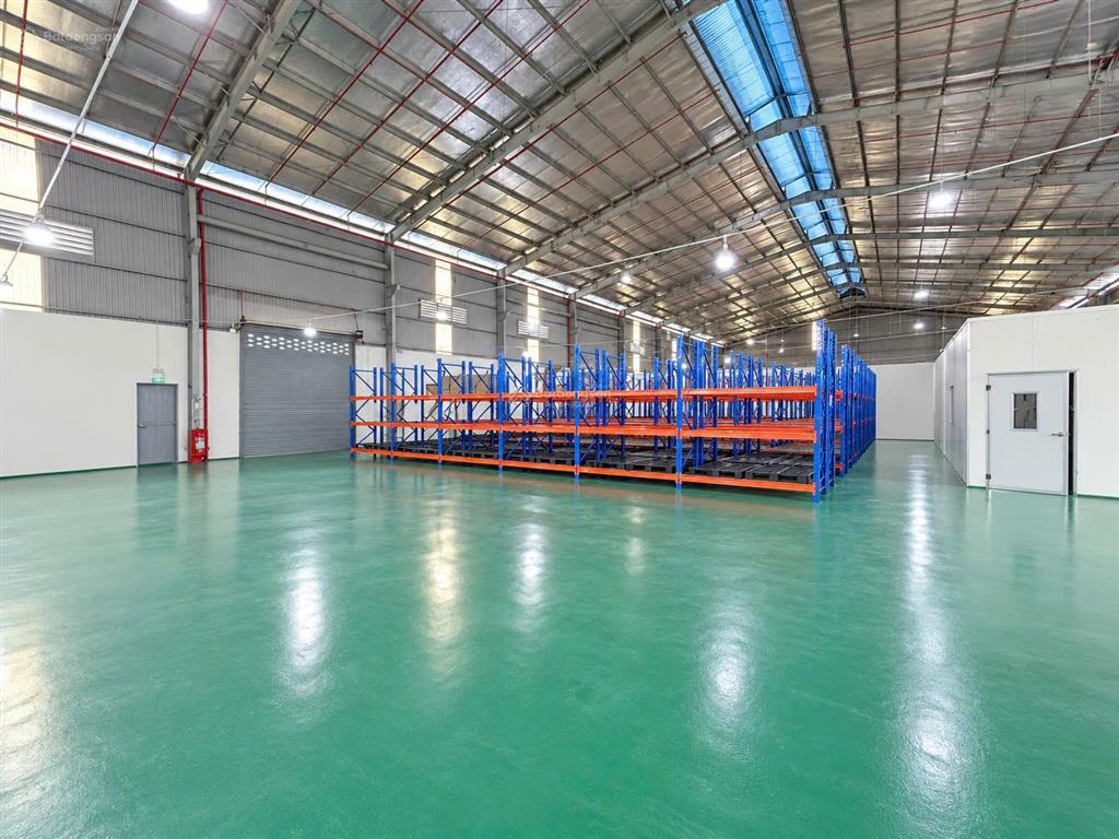 Cho thuê kho xưởng kết hợp văn phòng 744m kcn tân đức, đức hòa, long an