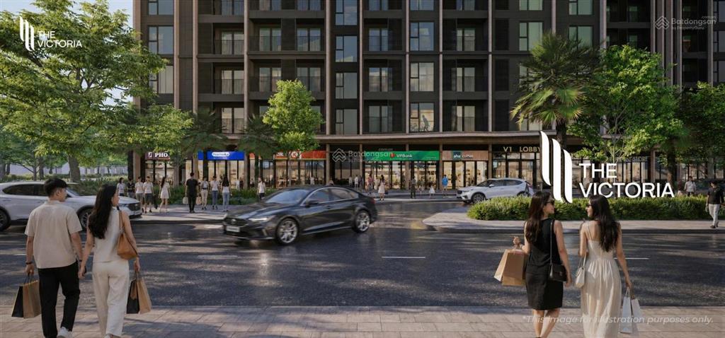 Bán căn shop lô góc the victoria 64m2 tòa v3, giá chỉ 10.x tỷ,dt cho thuê 70tr/tháng,smart city,hn