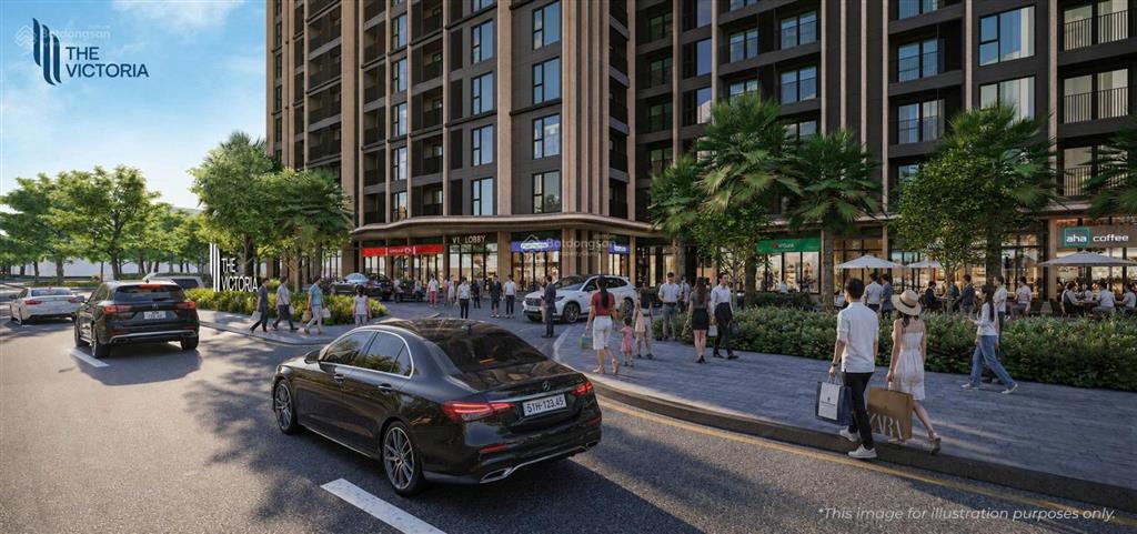 Bán căn shop lô góc the victoria 64m2 tòa v3, giá chỉ 10.x tỷ,dt cho thuê 70tr/tháng,smart city,hn