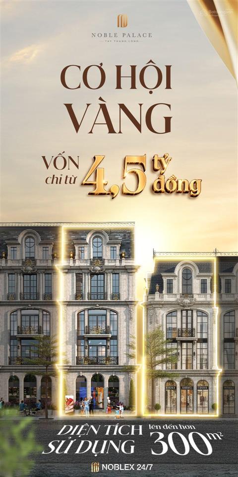 Căn 75m2 ở mặt đường 24m. vừa ở vừa kinh doanh. pa thanh toán linh hoạt giãn dòng tiền. sổ lâu dài