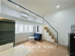 Phòng duplex mới xây 100%  rộng 30m2  full nội thất  ngay công viên phần mềm quang trung