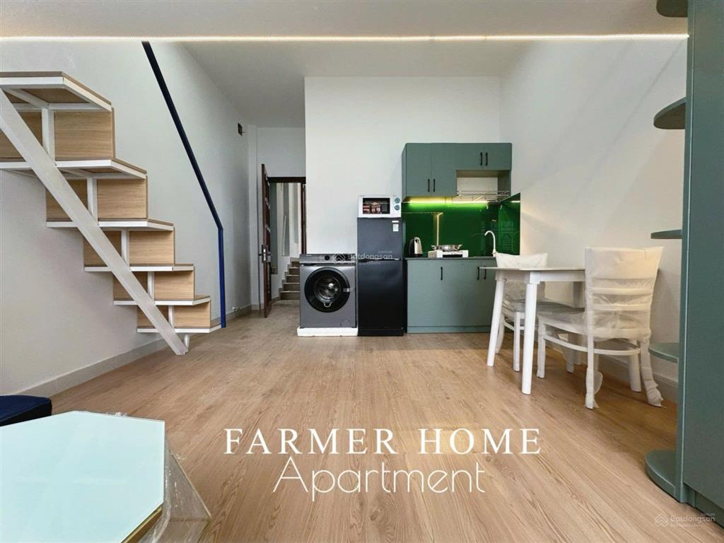 Phòng duplex mới xây 100%  rộng 30m2  full nội thất  ngay công viên phần mềm quang trung