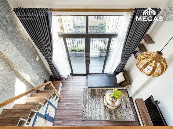 Căn hộ gác ban công giá rẻ  mới xây 100% + full nội thất  ngay công viên phần mềm quang trung