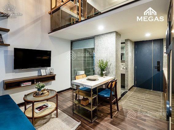 Căn hộ gác ban công giá rẻ  mới xây 100% + full nội thất  ngay công viên phần mềm quang trung