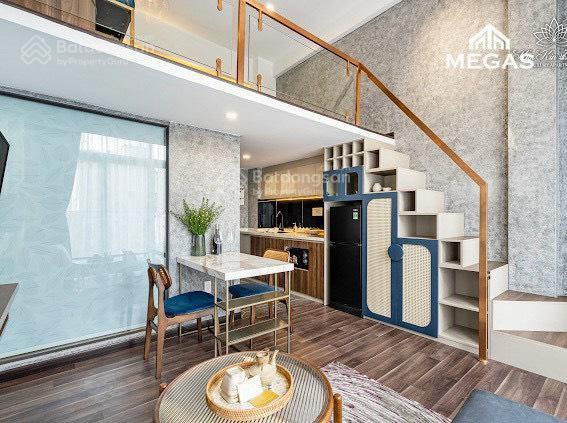 Căn hộ gác ban công giá rẻ  mới xây 100% + full nội thất  ngay công viên phần mềm quang trung