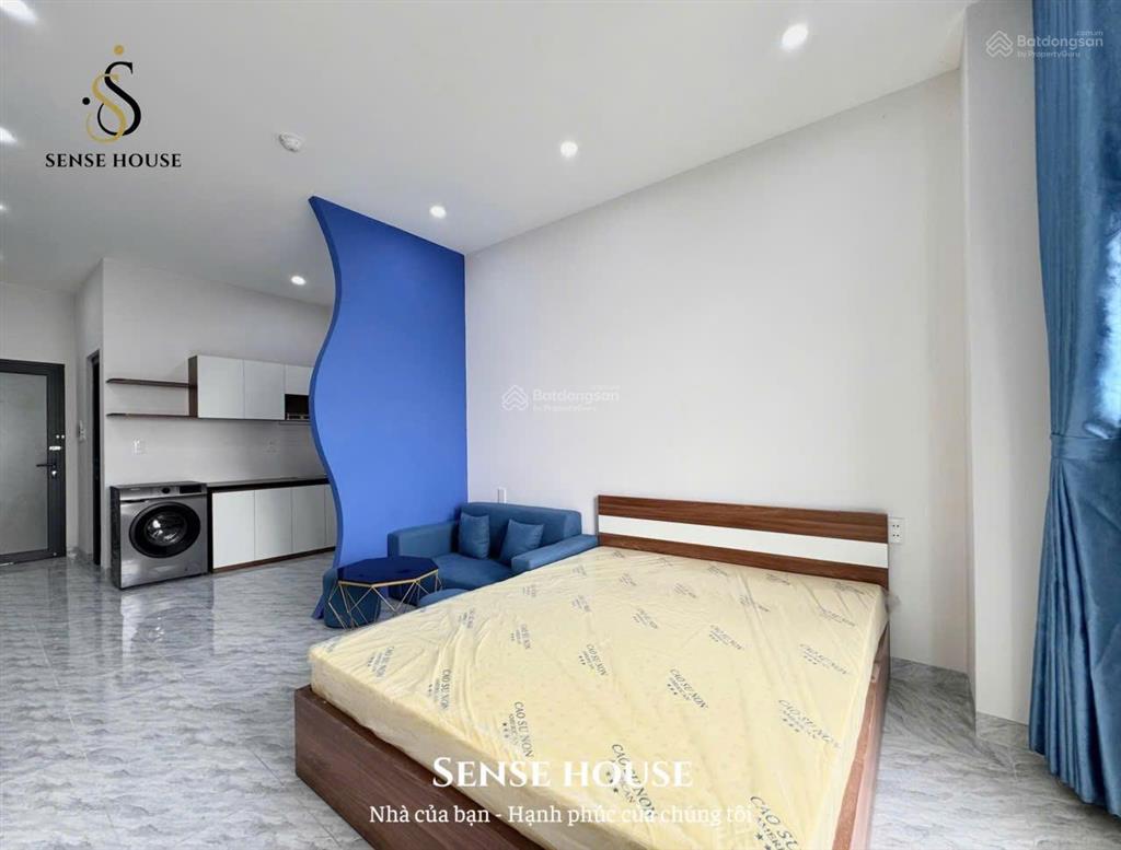 Căn hộ 1 phòng ngủ + ban công + full nội thất  ngay sân bay tân sơn nhất  công viên hoàng văn thụ