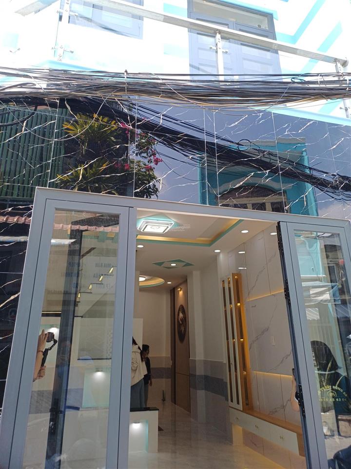 Nhà mới ở ngay33m² 3pn ,1 lầu , hẻm 3 gác lương văn can, p15q8, shr giá 3,98 tỷ