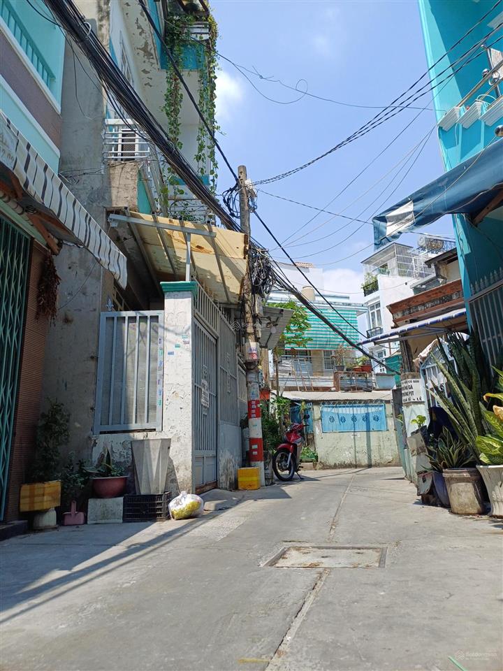 Nhà mới ở ngay33m² 3pn ,1 lầu , hẻm 3 gác lương văn can, p15q8, shr giá 3,98 tỷ