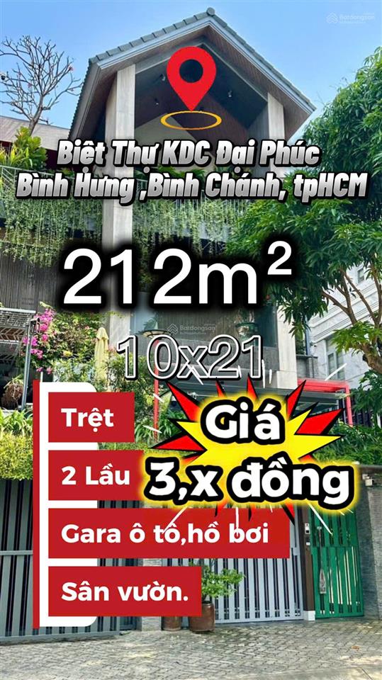 Ngộp.hiếm biệt thự kdc đại phúc 4 tầng, 212m2 full nội thất, với thiết kế công năng mở rộng giá 33t