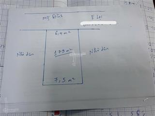 Bán đất mặt phố mỹ đình diện tích 179m, mặt tiền 6.5m vị trí siêu đẹp, giá đầu tư, 2 ô tô tránh