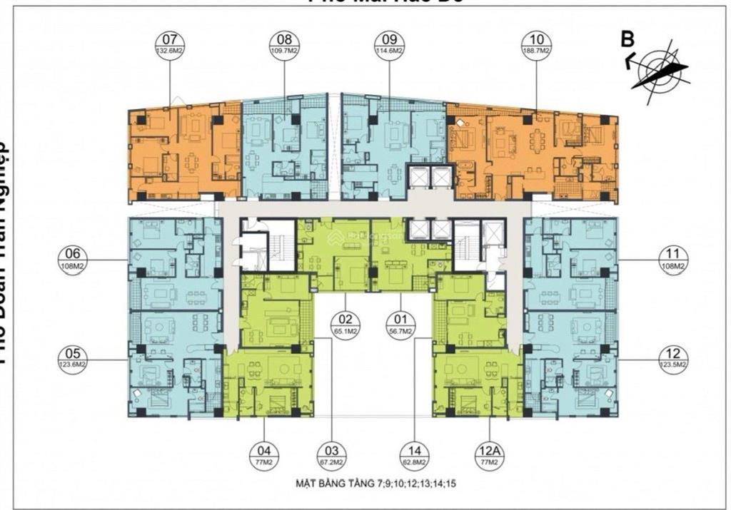 Cần bán quỹ căn sẵn sổ cực đẹp tại hoàng thành tower 114 mai hắc đế.  0858 600 ***