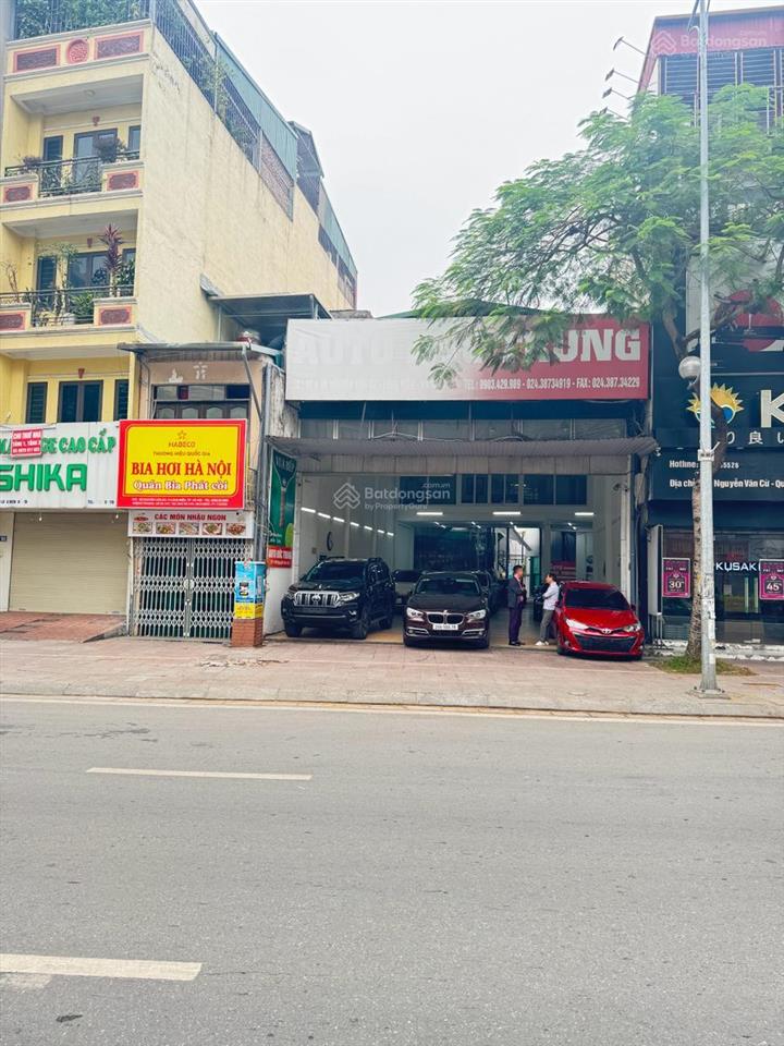 Siêu mặt phố nguyễn văn cừ 905m2, mt 12m, giá 310tỷ. vị trí vip cạnh bv bắc hà