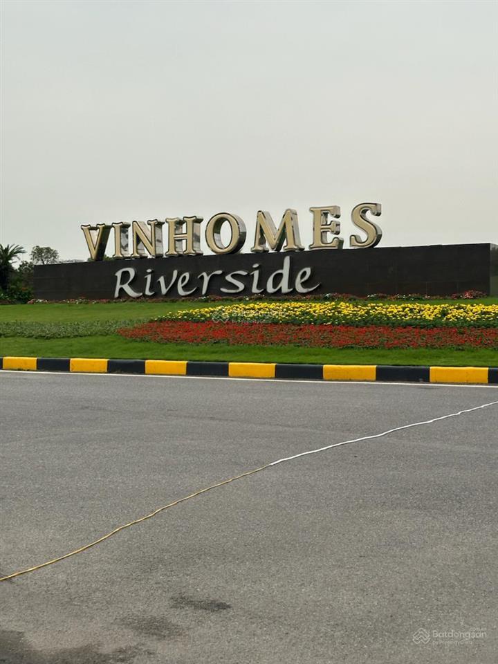 Biệt thự đơn lập nguyệt quế vinhomes riverside long biên 98m2 35tỷ full nội thất