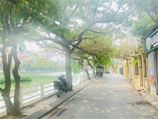 Siêu vip! mặt phố bồ đề, view hồ bồ đề 228m2, mặt tiền 12m. 85 tỷ