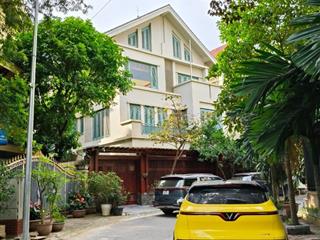 Siêu biệt thự 310m2 4tầng, mặt tiền 14m, cạnh khu vinhomes riverside, hoàng thế thiện. giá 80tỷ