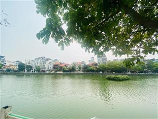 View mặt hồ bồ đề 178m2, mặt tiền 6m. giá 53 tỷ. chủ cần bán gấp