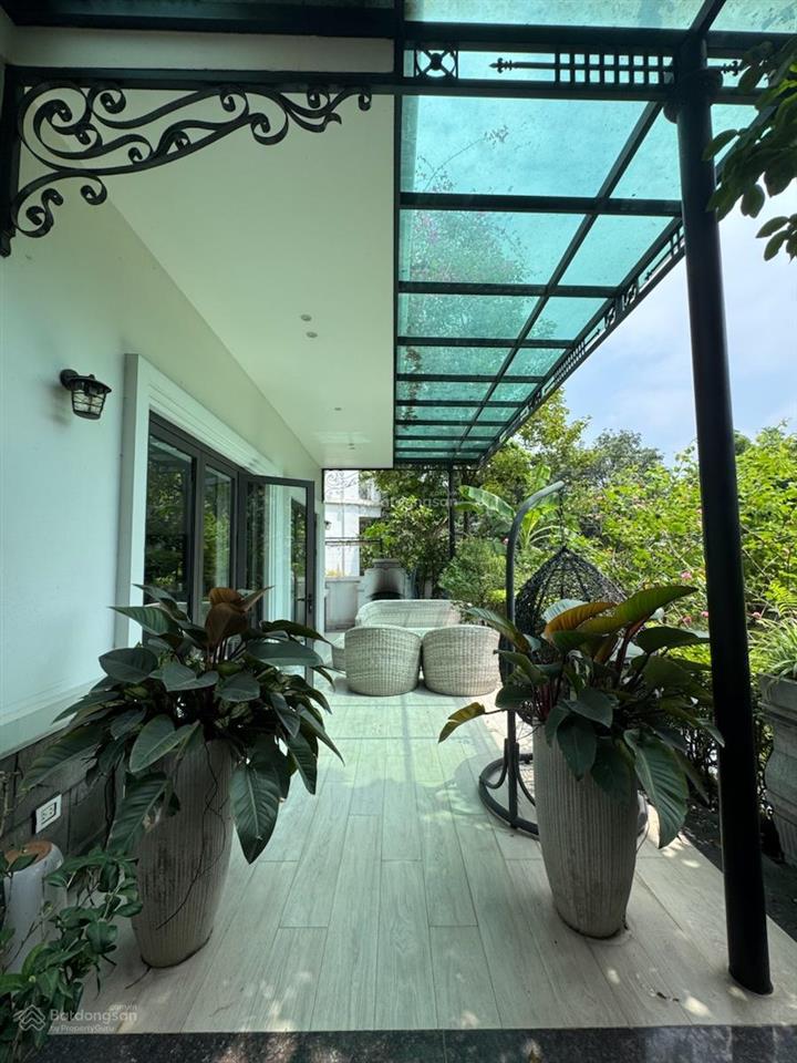Hoa lan vinhomes riverside view sông 385m2, 190 tỷ full nội thất, thiết kế cao cấp