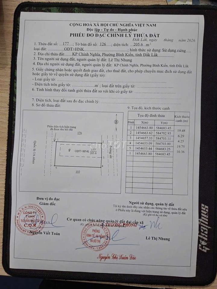 bán đất ở tại ODT thổ cư