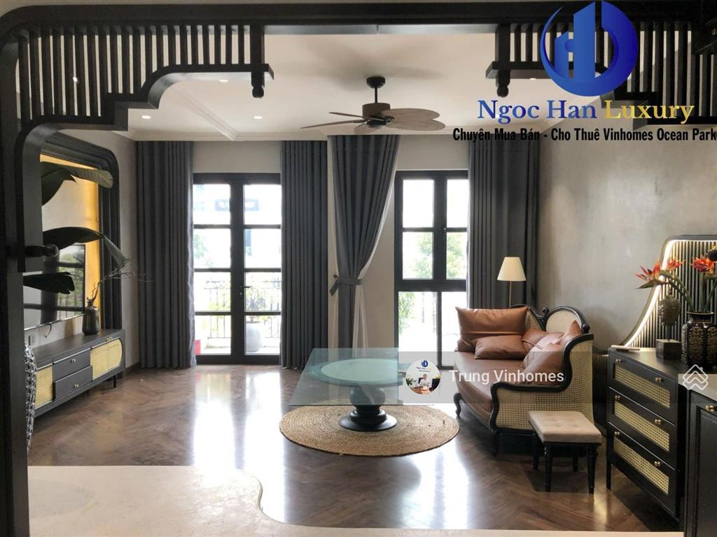 Biệt thự 4pn, full nội thất cao cấp, gần hồ, vinhomes ocean park gia lâm  0941 091 ***