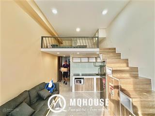 Cho thuê căn hộ duplex ban công  cửa sổ nhà mới 100% ngay ngã tư bảy hiền giáp quận 10