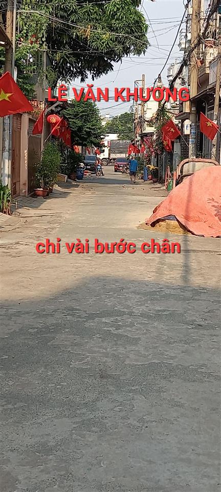 Bán nhà shr 2 lầu mái đúc btct mặt tiền lê văn khương 40m p. hiệp thành quận 12 giá chỉ 7,79 tỷ tl