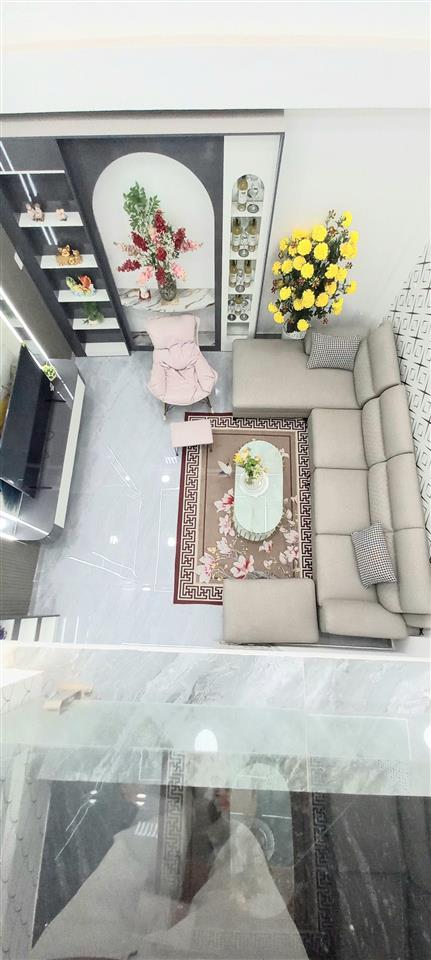 Bán căn nhà shr lửng 4 lầu mái btct đường nguyễn tư giản p. 12 q. gò vấp gần sân bay tsn  8,39 tỷ