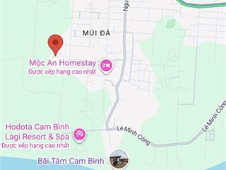 Bán đất tại bãi tắm biển cam bình la gi bình thuận, giá 6 tỷ, 1239 m2 có 305m2 thổ cư chia ra 5 sổ