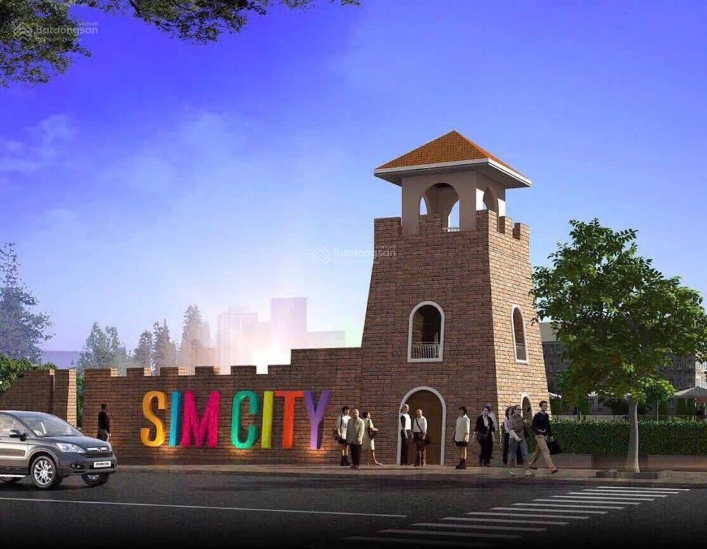 Chính chủ gửi bán shophouse sim city hướng đông nam mát mẻ.