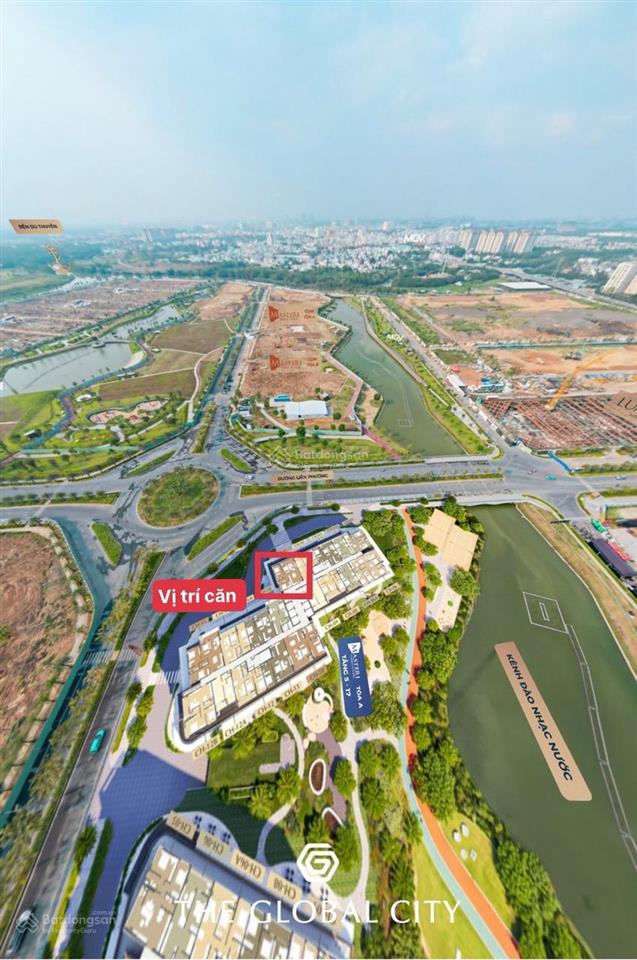 Bán căn hộ 3pn masterise cosmo central 98m view nhạc nước & đường liên phường | chỉ 12.334 tỷ (đã