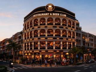 Cho thuê nhà phố soho the global city, 17,5x19 1 trệt 4 lầu, ngay góc cực thoáng dễ q/c thương hiệu
