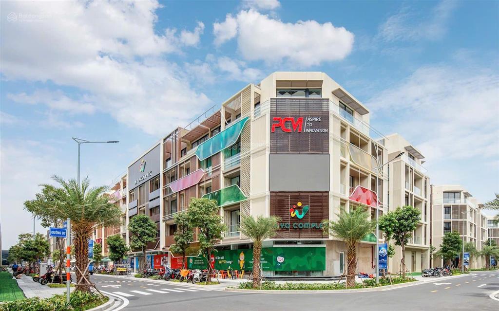 Cho thuê nhà phố soho the global city, 17,5x19 1 trệt 4 lầu, ngay góc cực thoáng dễ q/c thương hiệu