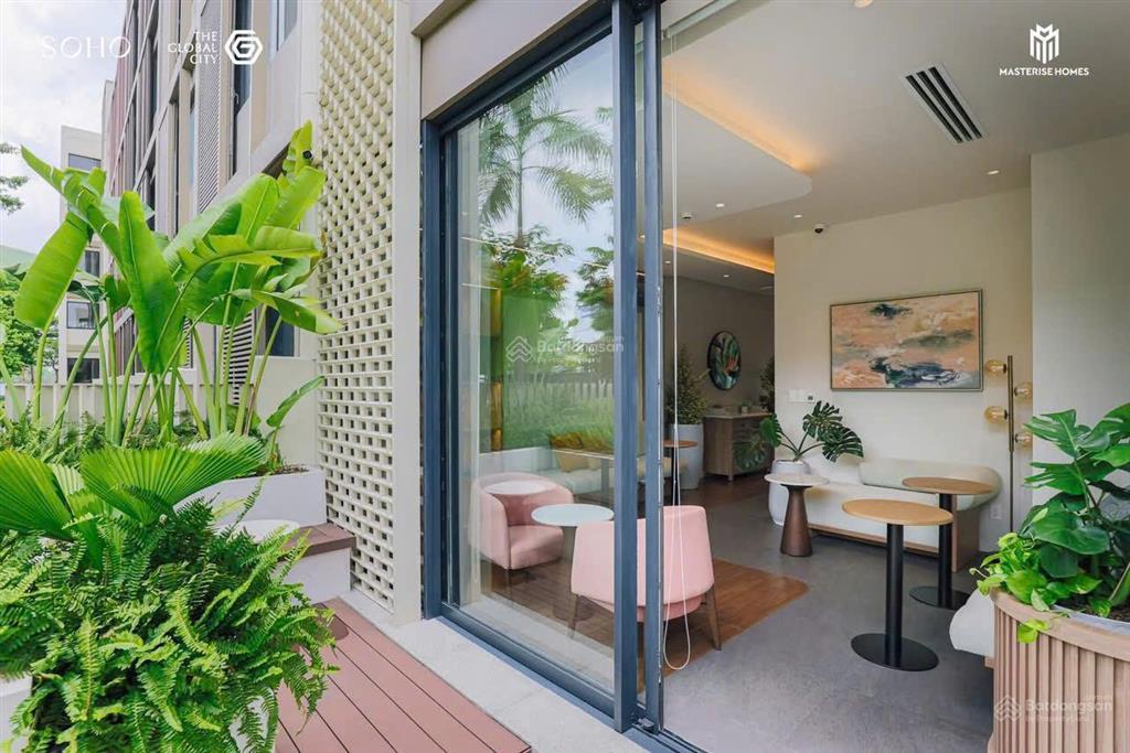 Mở bán gđ 2 phân khu soho the global city, 5x19 1 trệt 4 lầu, có thang máy, hỗ trợ vay 70%, ls 0%
