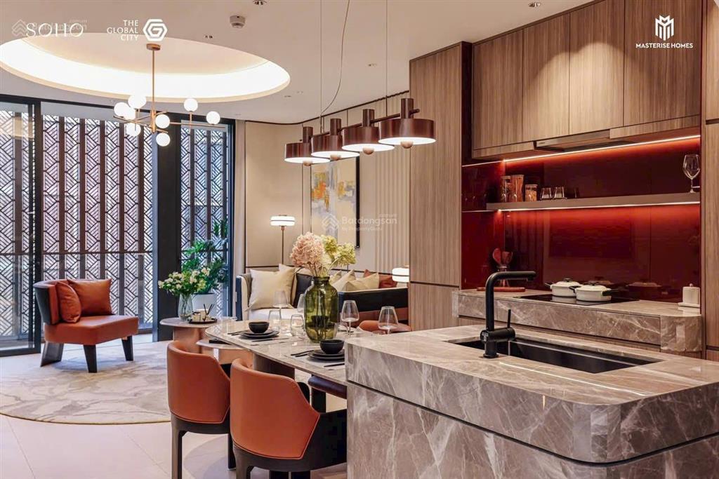 Mở bán gđ 2 phân khu soho the global city, 5x19 1 trệt 4 lầu, có thang máy, hỗ trợ vay 70%, ls 0%