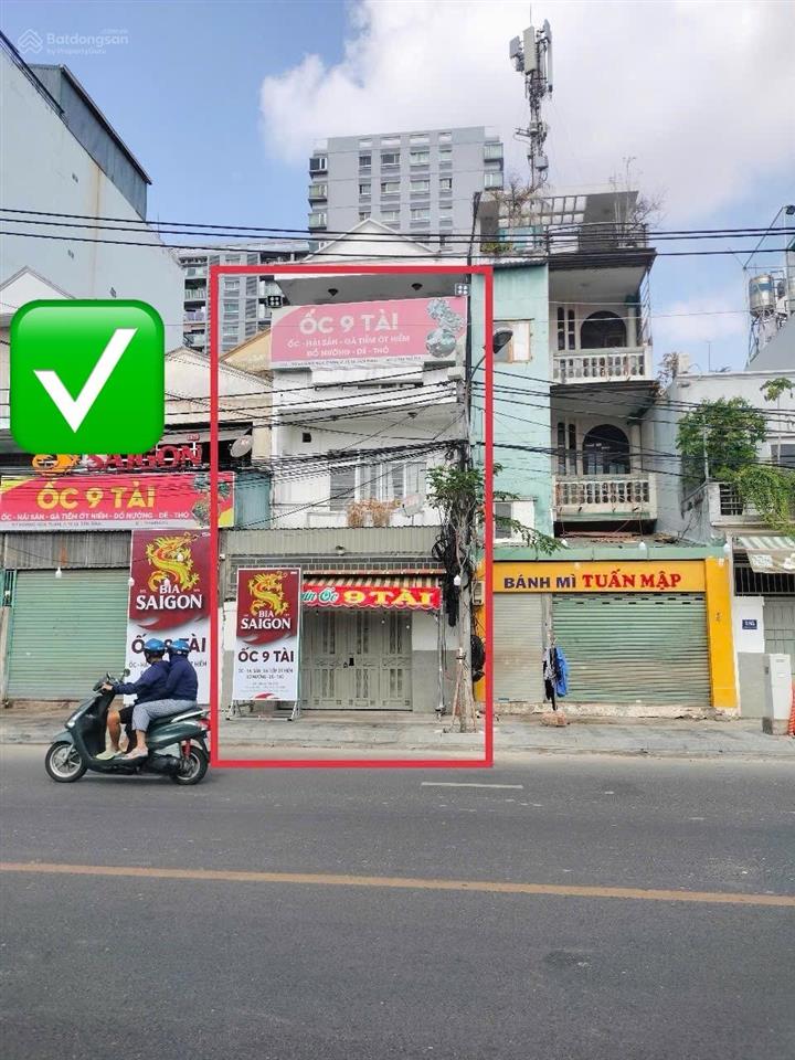 Bán gấp mt hoàng hoa thám, tân bình. dt 5.2x20, xây 03 tầng  33,6 tỷ