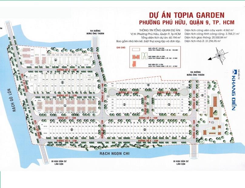 Đất nền dự án topia khang điền quận 9, lô nhà phố 6x19, giá 72 tr/m2... 0919 009 *** mr.quang