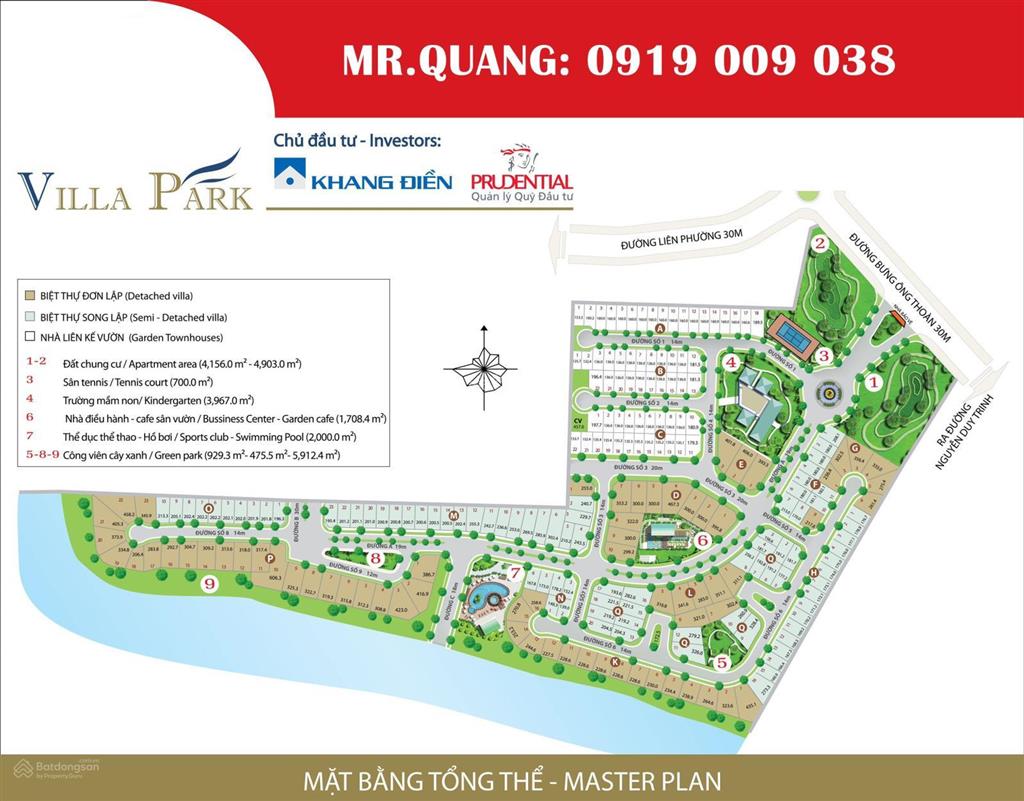 Bán biệt thự đơn lập villa park quận 9, 322 m2 giá 43 tỷ, đã có sổ hồng, full nội thất...0919 009 ***