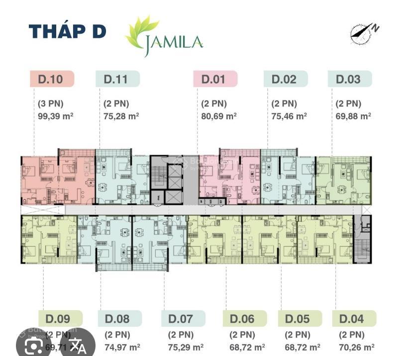 Cho thuê căn jamila khang điền, căn góc 100 m2, view thoáng, full nội thất giá 15 tr..0919 009 ***